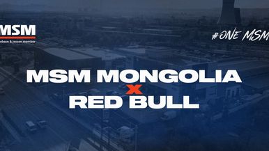 MSM MONGOLIA X RED BULL Team Image